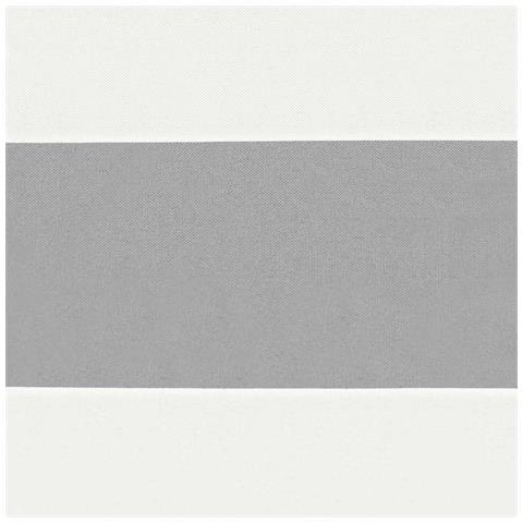 Vela da ombra solare Grigio chiaro e bianco 6 x 6 m - Foto 9