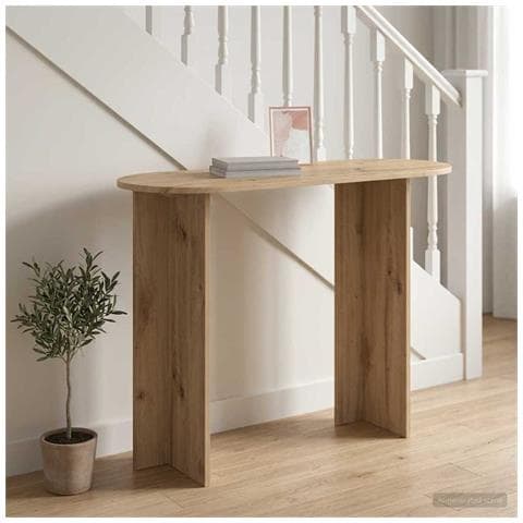 Tavolo consolle Rovere Artigianale 100 x 39,5 x 75 cm - Foto 2
