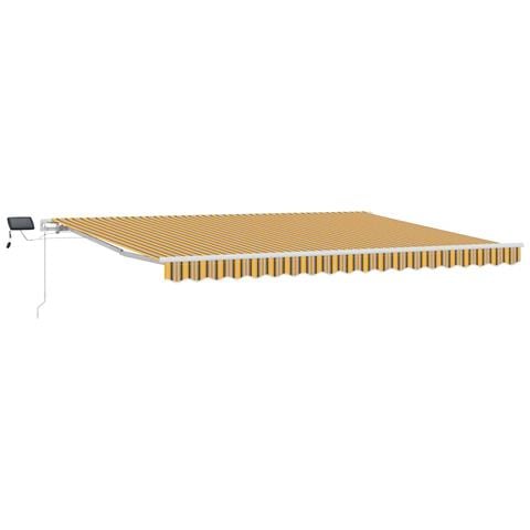 Tenda retrattile Multicolore 450 × 350 cm Tessuto e Alluminio - Foto 1