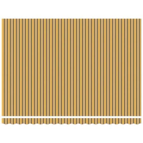 Tenda retrattile Multicolore 450 × 350 cm Tessuto e Alluminio - Foto 9