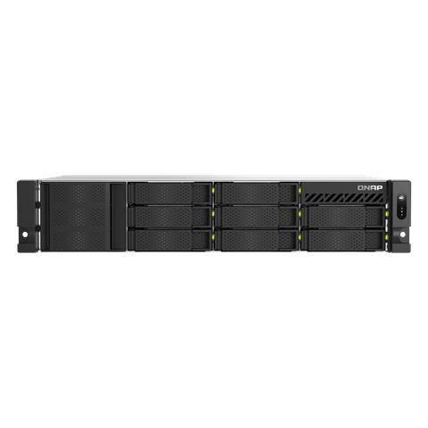 TS-H1065EU-RP Server di archiviazione Armadio (2U) 8 GB DDR5 0 TB QTS Nero - Foto 1