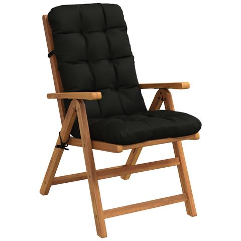 Cuscini per Sedia Alta in 4 Pezzi VIANEN 4 pcs 100% Poliestere - Foto 2