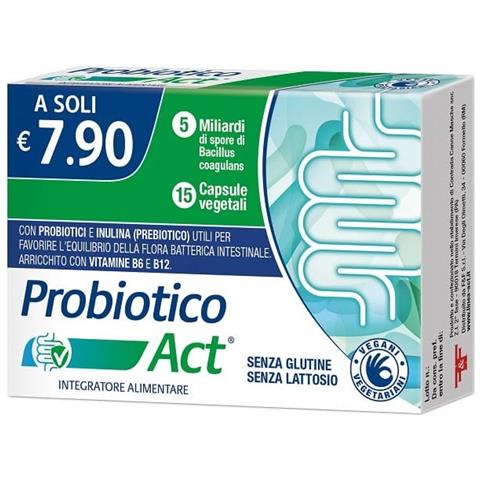 Probiotico Act 15 Capsule Vegetali - Foto 1