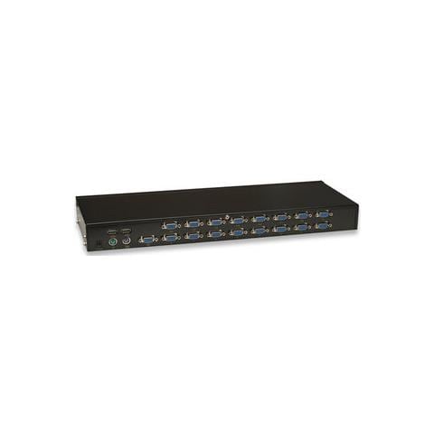 IDATA KVM-C16UP3 - KVM Switch 16 porte combo USB + PS / 2, OSD - Foto 7