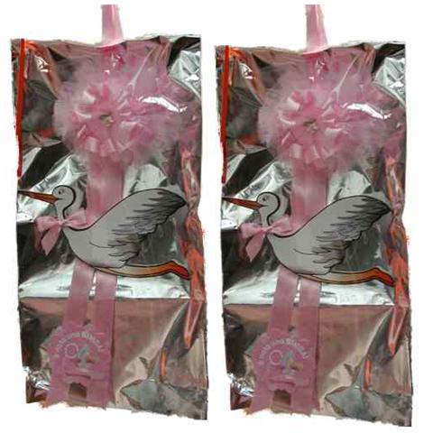 Fiocco Cicogna Mis. Piccola Rosa FC. CI. / P - Foto 1