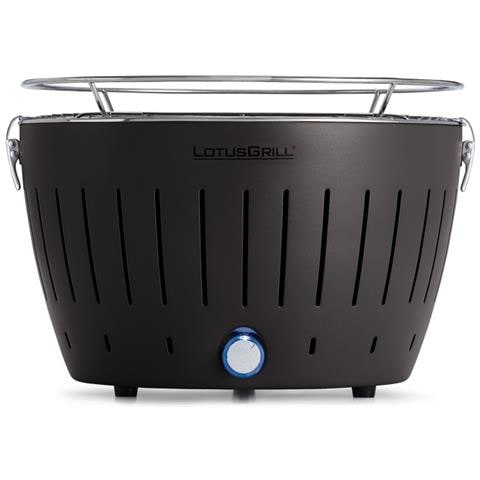 Barbecue a Carbonella Portatile Diametro Griglia 32 cm Colore Grigio Antracite - Foto 7