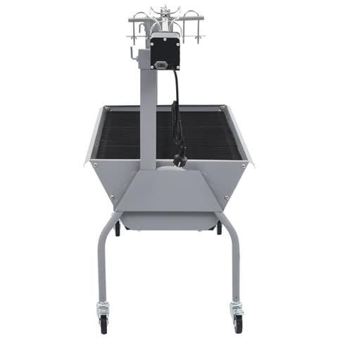 250028 barbecue per l'aperto e bistecchiera Carrello Carbone (combustibile) Argento - Foto 2