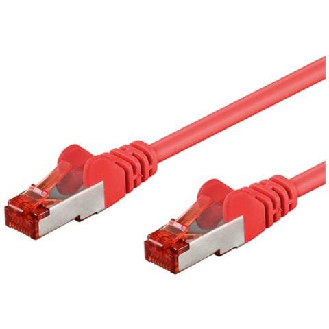 ICOC LS6-300RE - Cavo di rete Patch in rame Cat. 6 Rosso SFTP LSZH 30m - Foto 1