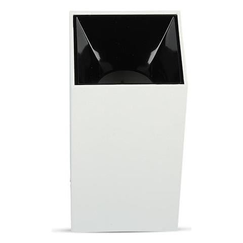 V-tac Vt-882 Portafaretto Da Soffitto Quadrato Bianco Con Riflettore Interno Nero Per Lampade Gu10-gu5.3 - Sku 8584 - Foto 1