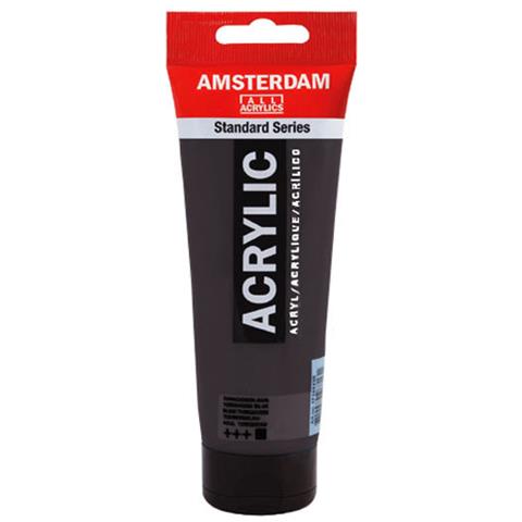 Colori Acrilici Amsterdam Standart Serie 120 Ml -lamp Nero - Foto 1