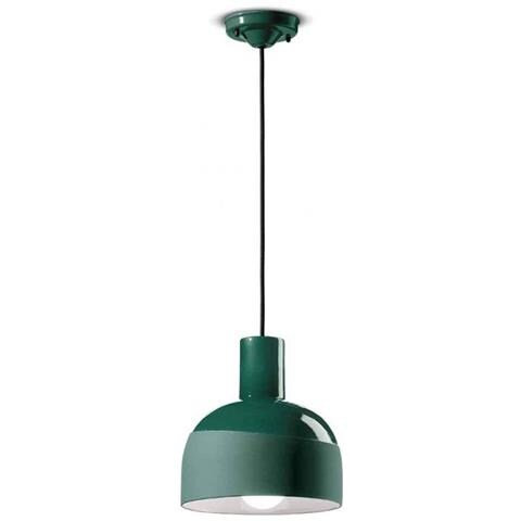 Lampada A Sospensione Decò C2400-veb Colore Verde - Foto 1