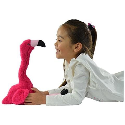 Kögler- Laber - Fenicottero Che Salta Tutto, Collo Danzante, Peluche, Colore: Rosa, 76502 - Foto 2