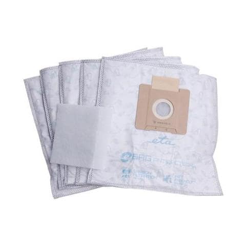 Sacchetti Per Aspirapolvere Antibatterico 960068020 Adatto A Tutti Gli Aspirapolvere Con Sacco, Gallet E Altri (elenco Allegato), Numero Di Sacchetti 5 + Microfiltro 155x145 Mm - Foto 2