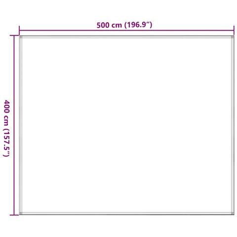 Tappeto da Tenda 400x500 cm Beige - Foto 7