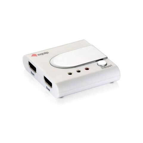 332712, HDMI, 1024 x 768 (XGA) , 1600 x 1200 (UXGA) , 1920 x 1080 (HD 1080) , 640 x 480 (VGA) , 800 x 600 (SVGA) , Bianco, 58 x 62 x 15 mm, 40g, CE, FC, RoHS - Foto 1