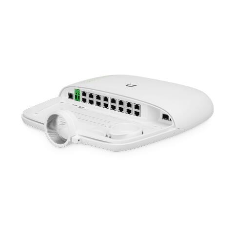 Switch Serie EdgePoint EP-S16 con 16 Porte Gigabit Ethernet 10/100/1000 PoE (60W) / 2 Gigabit SFP  - Foto 2