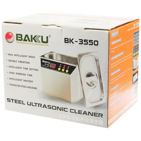 Vasca Ad Aultrasuoni Intelligent Ultrasonic Cleaner Bk-3550 Universale Silver - Foto 2