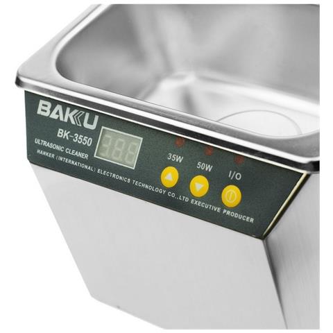 Vasca Ad Aultrasuoni Intelligent Ultrasonic Cleaner Bk-3550 Universale Silver - Foto 5