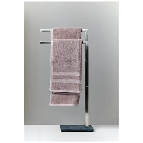Porta Asciugamani Slate Rock 43,5 X 86,5 Cm Acciaio Inox Cromato / nero - Foto 4