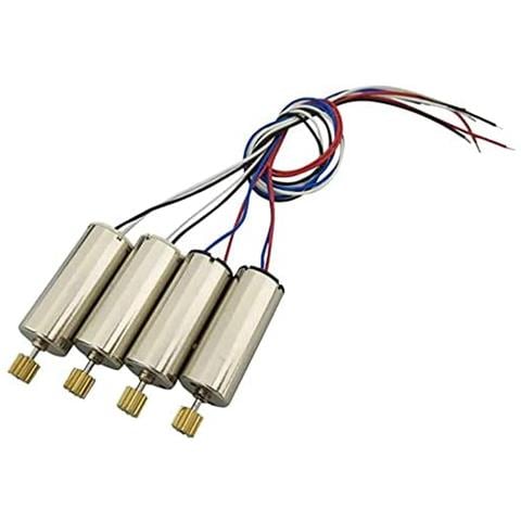 4 Pezzi Motori Ricambio Per Rc Droni Quadricotteri Jjrc H8c H8d Dfd F183 (2 Antiorario-2 Orario) - Foto 1