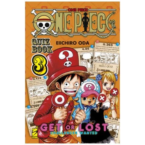 Eiichiro Oda - One Piece. Quiz Book. Get Or Lost. Challenger Wanted. 3. - Foto 1