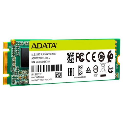 Adata Ultimate Su650 M.2 1 Tb Serial Ata Iii 3d Nand (adata Ultimate Su650 [asu650ns38-1tt-c] 1tb M.2 Sata 2280 3d Nand - Foto 2