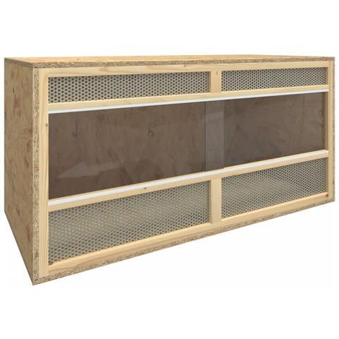 Terrario In Legno Multistrato 100x47x47 Cm - Foto 1
