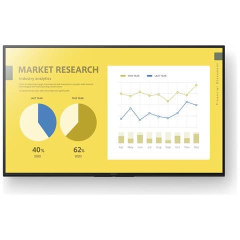 FW-55EZ20L visualizzatore di messaggi Pannello piatto per segnaletica digitale 139,7 cm (55") LED Wi-Fi 350 cd /m² 4K Ultra HD Nero Android 16/7 - Foto 1