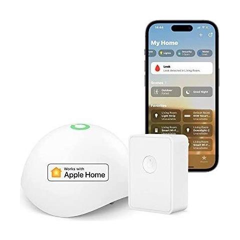 KIT Sensore Allagamento Smart RF + Hub Wi-Fi Apple HomeKit - Foto 1