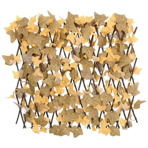 Traliccio Foglie Acero Artificiale Espandibile Arancione 180x60 - Foto 2