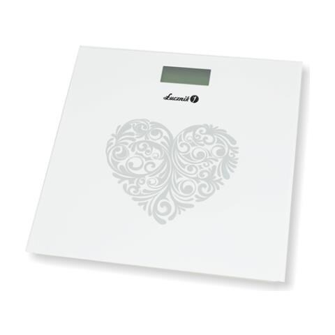 BS-973 W1 Quadrato Grigio, Bianco Bilancia pesapersone elettronica - Foto 1