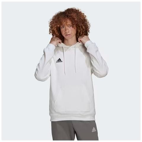 Felpa Con Cappuccio Entrada 22 Hg6302 Uomo Taglia 2Xl Colore Bianco - Foto 1