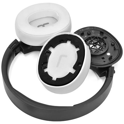 Cuscinetti E Archetto Di Ricambio Per Jbl Tune 700bt / 710bt / 700btnc / 750bt / 760btnc White - Foto 6