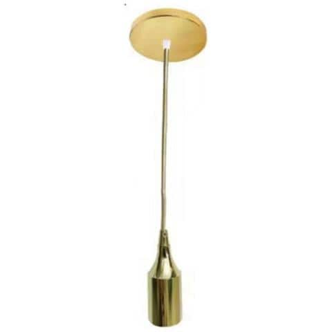 Portalampada Lampadario Sospensione Soffitto Pendente Vintage 2mt Jd02 Oro - Foto 1