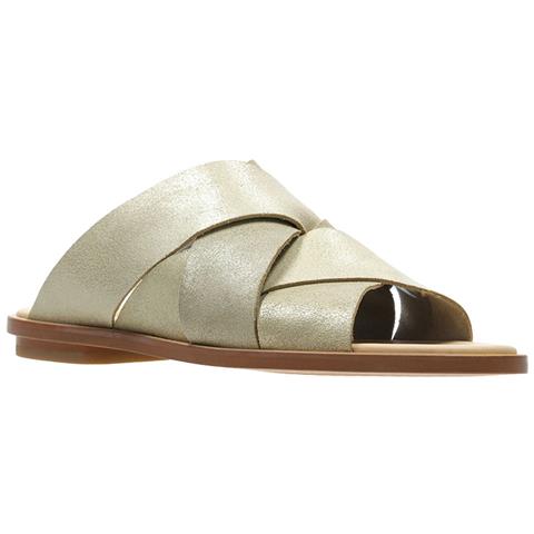 Donna Willow Art - Infradito Eleganti In Pelle Argento 37 - Foto 3