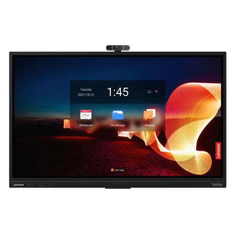 ThinkVision T75 Monitor PC 190,5 cm (75") 3840 x 2160 Pixel 4K Ultra HD LED Touch screen Nero - Foto 1