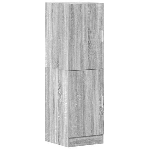 Armadietto Cucina Grigio Sonoma 38x41,5x131,5 Cm In Legno - Foto 2