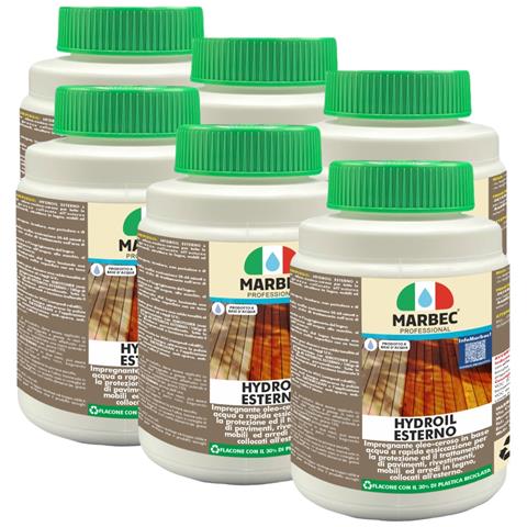 Hydroil Esterno 1kgx6pz - Impregnante Per Legno - Foto 1