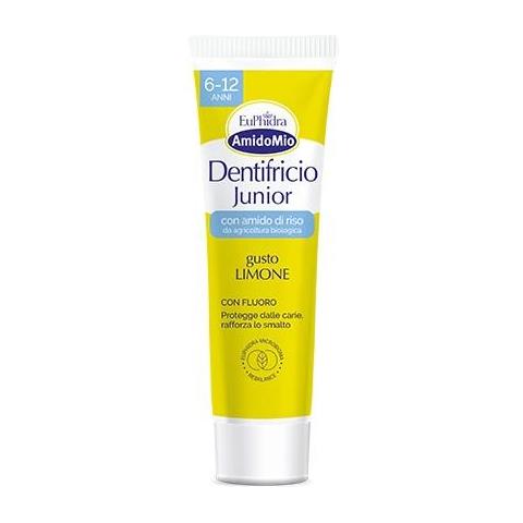 Euphidra Dentifricio Junior 6-12 Anni Limone 50Ml Amidomio - Foto 1