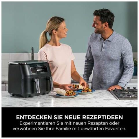 Friggitrice ad Aria Foodi 4 in 1 AF200EU Capacità 7.6 Litri 2400 Watt Colore Nero - Foto 2