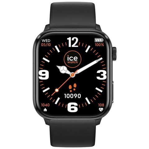 Orologio Connesso Ipx6 Amoled Da 1,96” Con Contapassi Modello Ice Smart 2.0, Nero - Foto 1