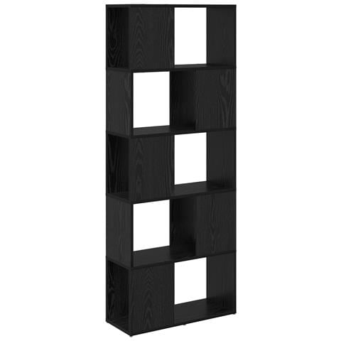 Libreria Quercia Nera Legno Ingegnerizzato 60 x 24 x 155 cm - Foto 1