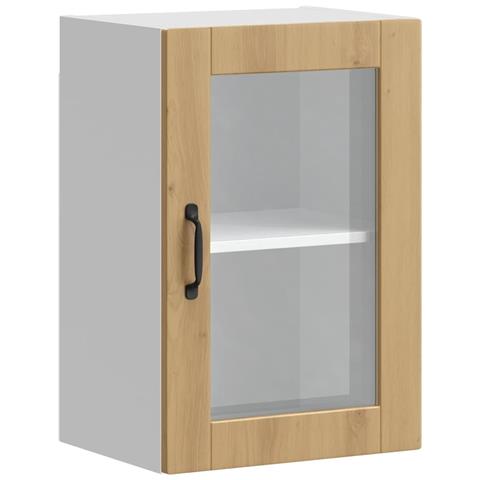 Pensile da Cucina con Porta in Vetro Porto Rovere Artigianale - Foto 1