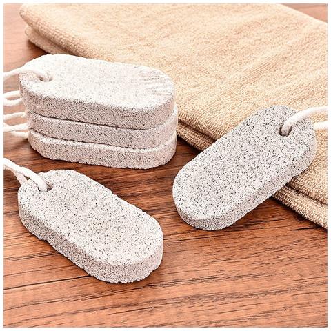 Set Di 5 Pietre Pomice Per Piedi - Beige: Esfoliazione E Massaggio Per Piedi Lisci - Foto 5