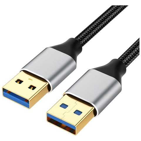 Cavo Di Prolunga Usb 3.0 Maschio-maschio Ad Alta Velocità Per Trasferimento Dati E Ricarica 2 Metri - Foto 1