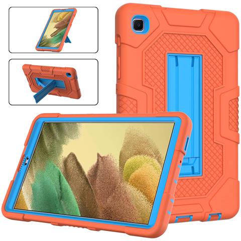 Custodia Per Samsung Galaxy Tab A7 Lite 8.7"" Con Supporto Arancione - Foto 2