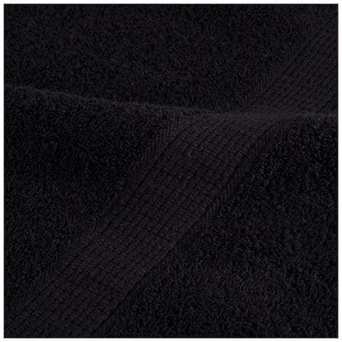 Asciugamani Premium SOLUND 2 pz Nero 30x30 cm 600 g/m² - Foto 7