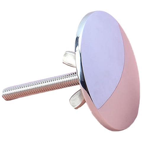 Copriforo Lavello: Sigillo Antigoccia & Tappo Decorativo Per Lavabo Cucina - Lega Di Zinco & Acciaio Inossidabile Silver - Foto 1