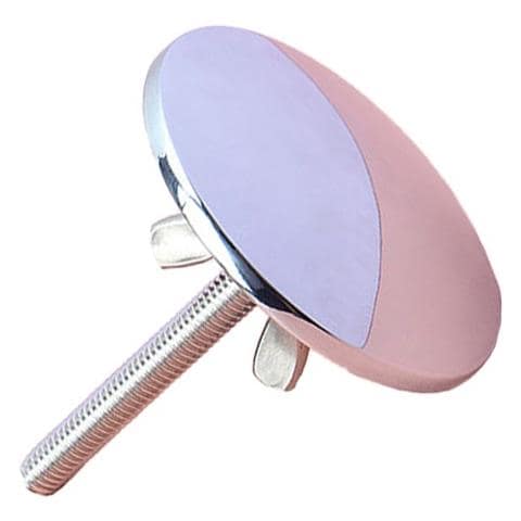 Copriforo Lavello: Sigillo Antigoccia & Tappo Decorativo Per Lavabo Cucina - Lega Di Zinco & Acciaio Inossidabile Silver - Foto 2