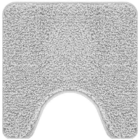 Tappeto da bagno Grigio 50 x 50 cm Polipropilene - Foto 1